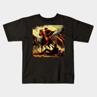 Western Era - Gunfight #23 Kids T-Shirt